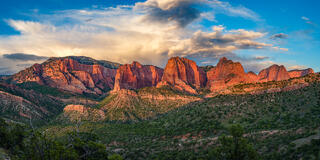 Panoramic View of Kolob Canyons