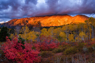 Storm Clouds over Mt. Nebo 