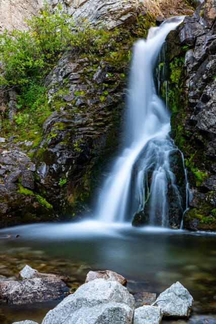 Unnamed Falls from Bear Lake print