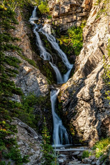 Unnamed Falls near the Cirque print