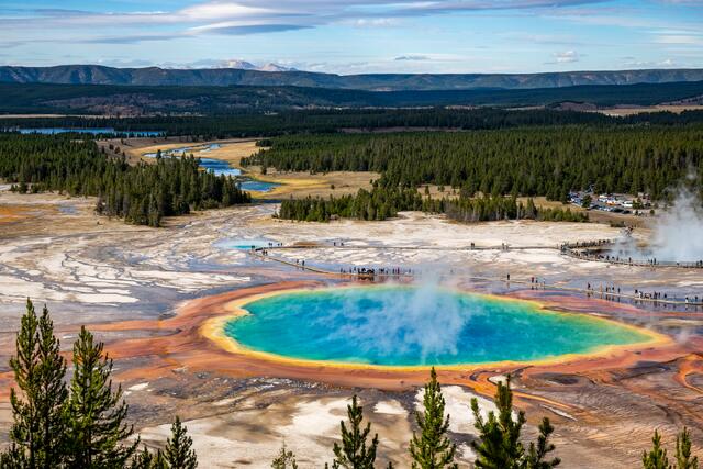 Grand Prismatic Spring print