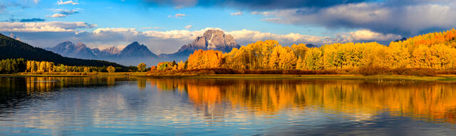 Autmun Symphony over the Snake River print