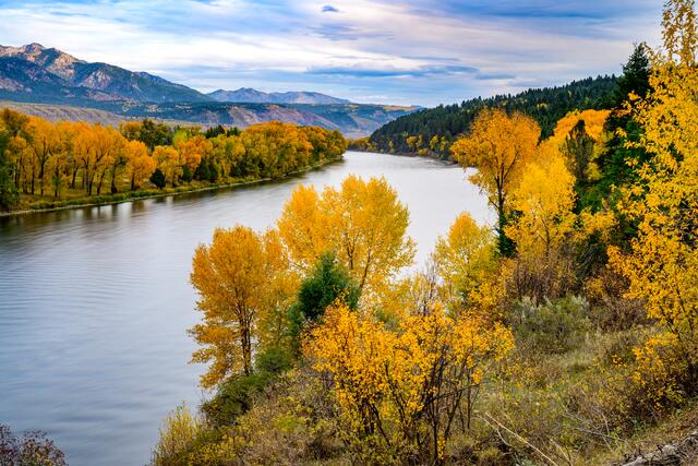 Snake River in Swan Valley print