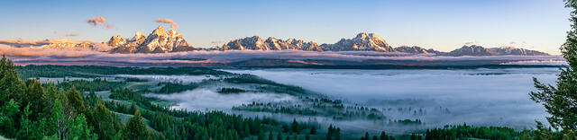 The Teton Range print