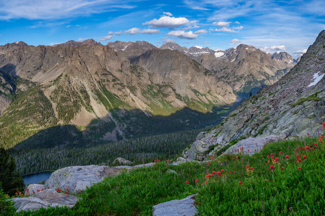 East Face of Gannett Peak #1 print