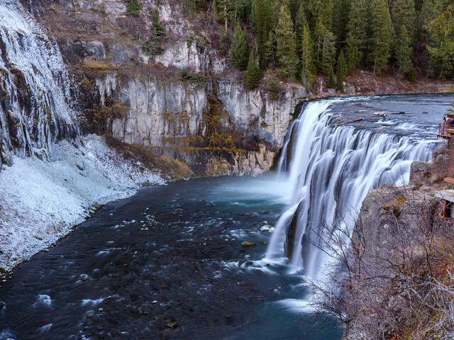 Upper Mesa Falls print
