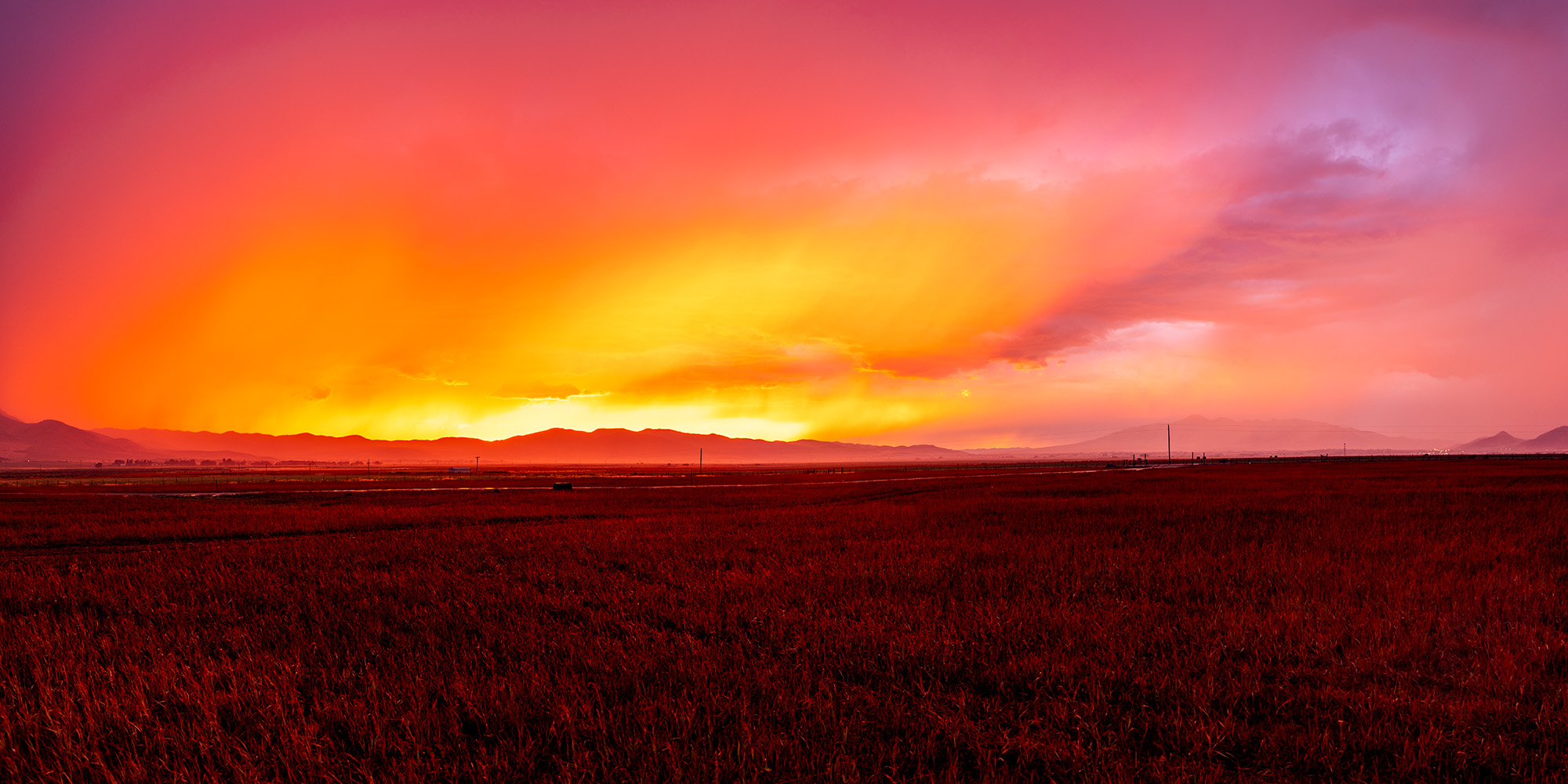 Stormy Sunset Stormy Sunset