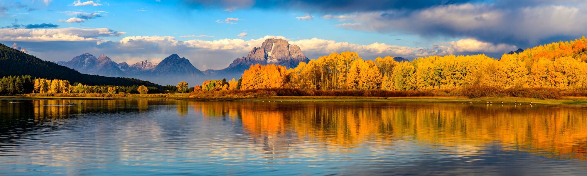 Autmun Symphony over the Snake River