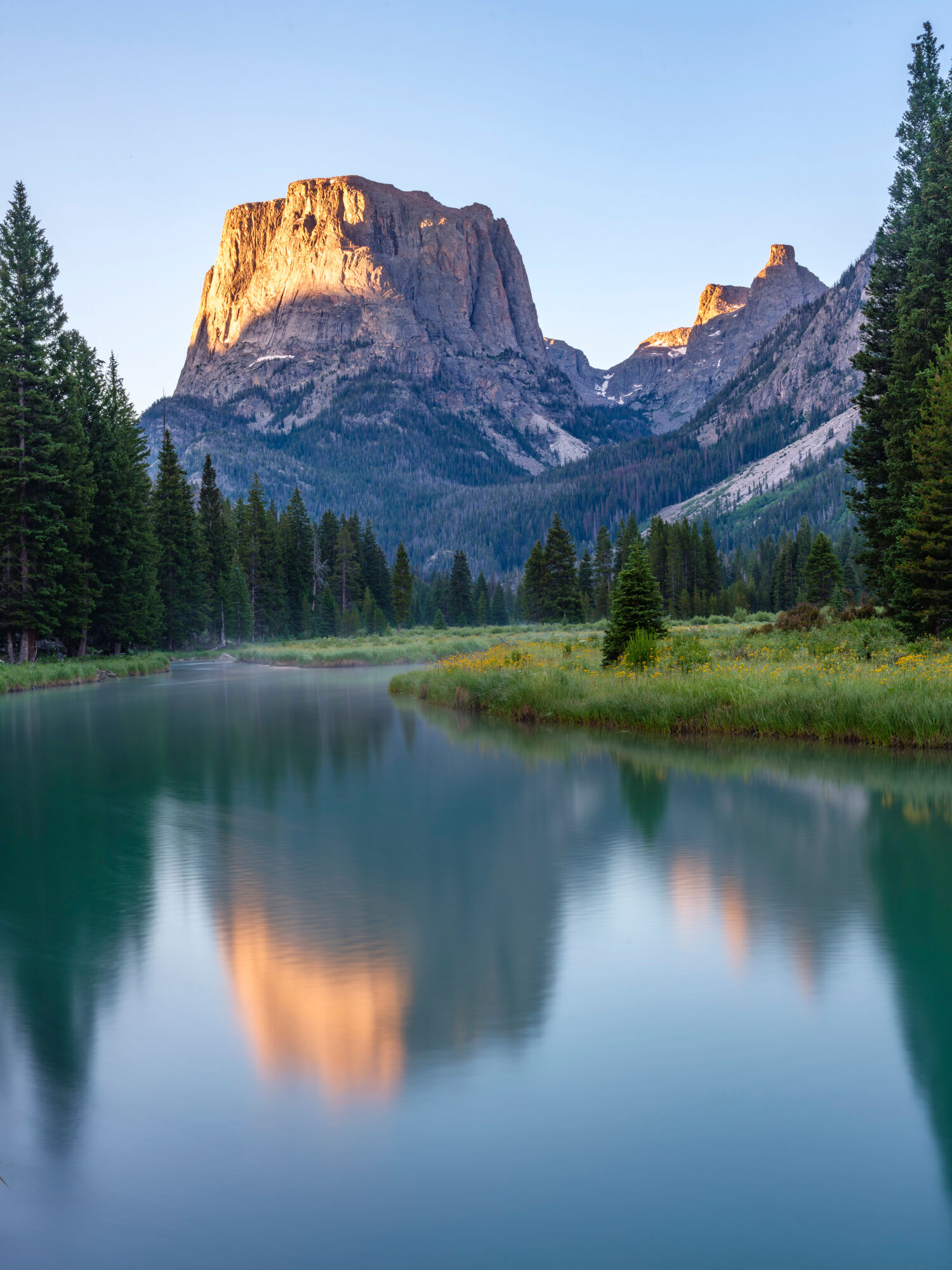 Squaretop Mountain above the Green River #1